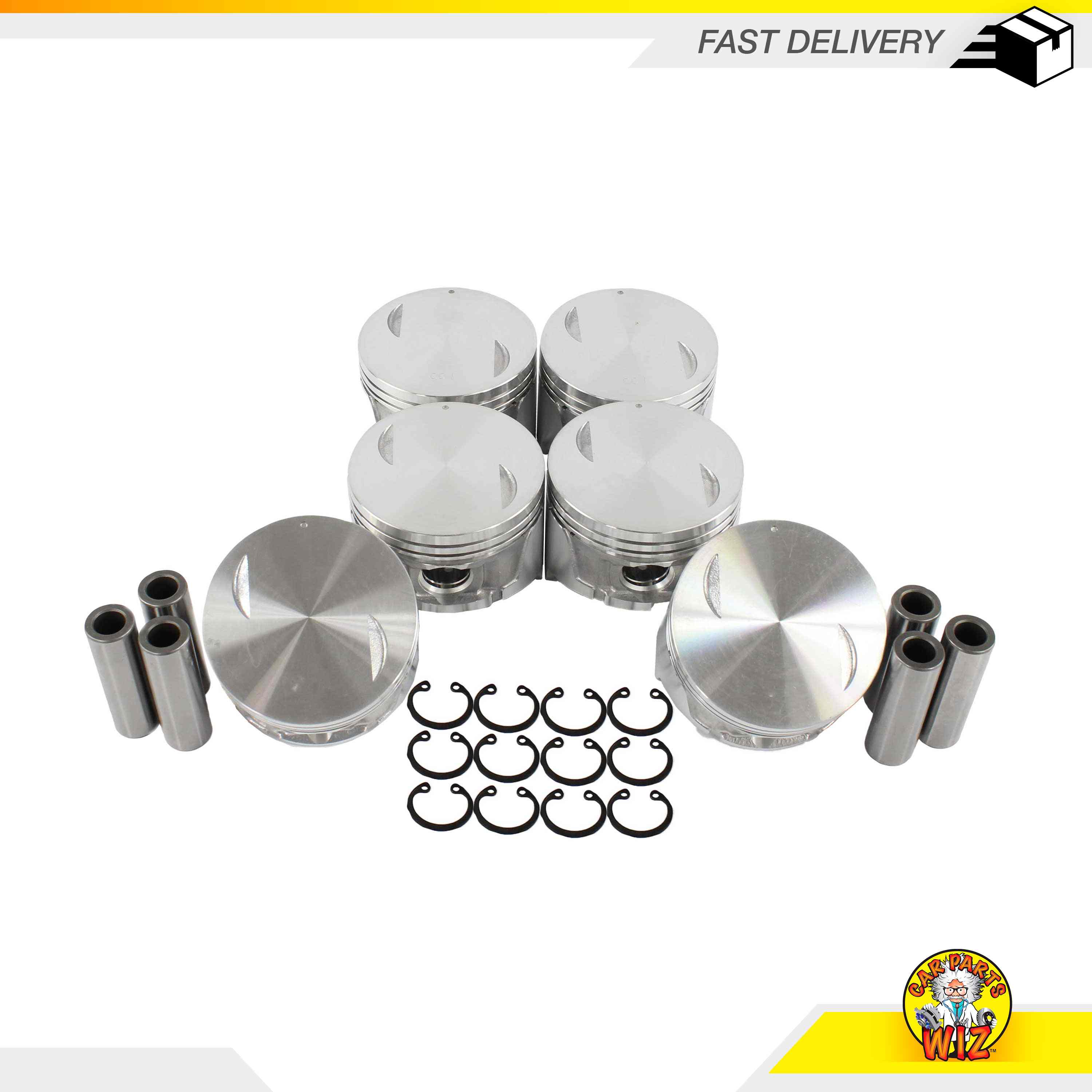 Piston Set STD Size FITS 8795 Nissan Infiniti Pickup D21 Maxima 3.0L